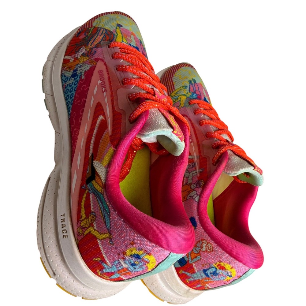 Brooks Trace 3 Run Proud Adam Dalton Blake Running Shoes Women 9.5 - Picture 16 of 16